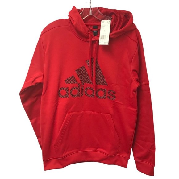 Adidas Men's Team Issue Badge of Sport Grid Hoodie (Size Medium) - Picture 1 of 2